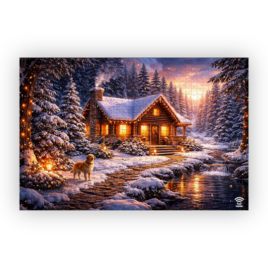Winter Cabin